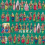 Papier peint panoramique Costumes Orientaux Maison Images d'Epinal Vert 236959-104x280cm