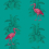 Papeles pintados L'Ibis Maison Images d'Epinal Turquoise 236972-104x280cm