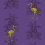 Papeles pintados L'Ibis Maison Images d'Epinal Violet 236973-104x280cm