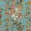 Wild Side Fabric Mulberry Teal FD304.R122