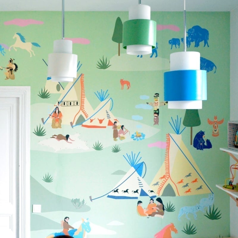 Panoramatapete Nagawika Little Cabari