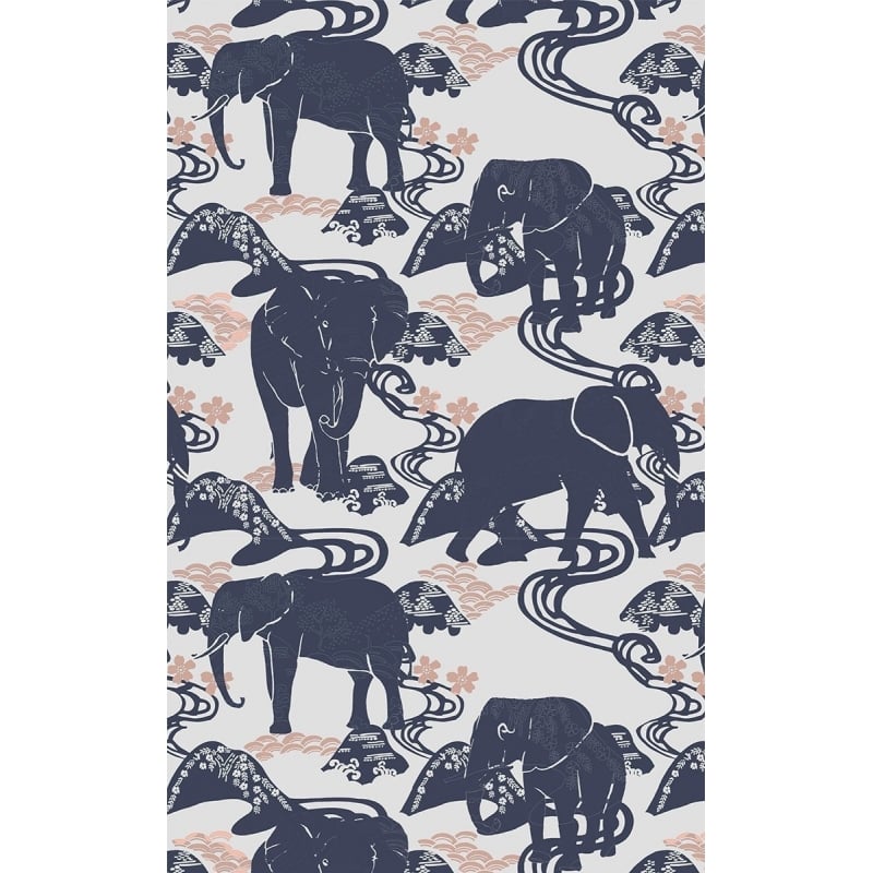 Eléphant Wallpaper Maison Martin Morel