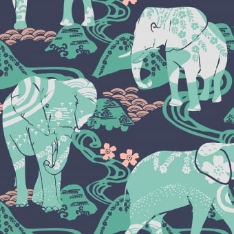 Papel pintado Eléphant