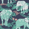 Eléphant Wallpaper Eléphant Wallpaper Maison Martin Morel Bleu elephant-bleu Maison Martin Morel