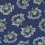 M-flower Wallpaper Maison Martin Morel Bleu mflower-bleu