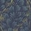 Plumes Wallpaper Maison Martin Morel Bleu plumes-bleu