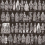 Papier peint panoramique Costumes Orientaux Maison Images d'Epinal Noir 236960-104x280cm