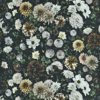 Dahlia Noir  Fabric