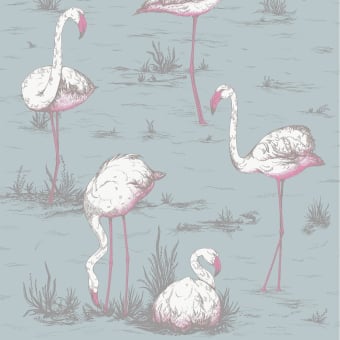 Flamingos Fabric