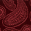 Rajapur Velvet Cole and Son Rose on Dark Crimson F111/10038