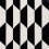 Stoff Tile Cole and Son Black/White F111/9034