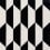 Stoff Tile Cole and Son Black/White F111/9034
