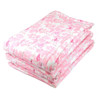 Jeté de lit Songe Coton Rose