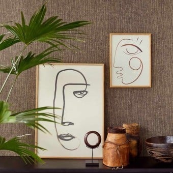 Papier peint Shell - Terra