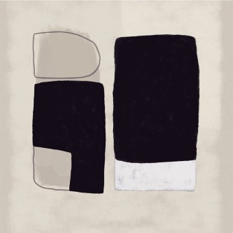 Papier peint panoramique Futon - Bold