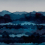 Papeles pintados panorámico Midnatt Sandberg Dark blue 637-04 180x271cm