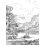Papier peint panoramique Lac Maison Images d'Epinal 235x316 cm - 4 lés - coté droit Lac-B-Droit-235x316