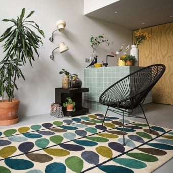 Multi Stem Kingfischer Rug