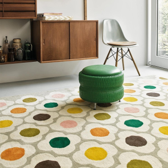 Spot Flower Multi Rug