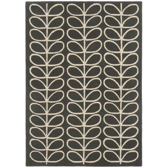 Linear Stem Slate Rug