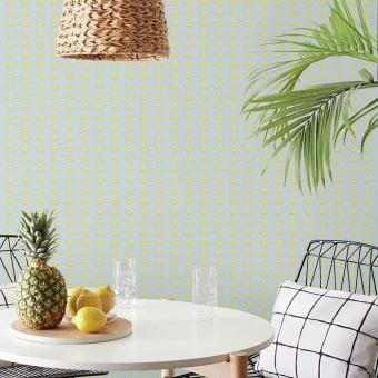 Tapete Citrus Party Blue York Wallcoverings