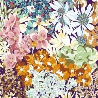 Stoff Lobelia