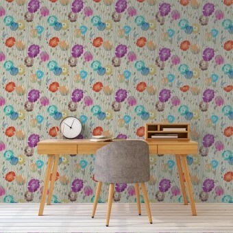 Papel pintado Poppies