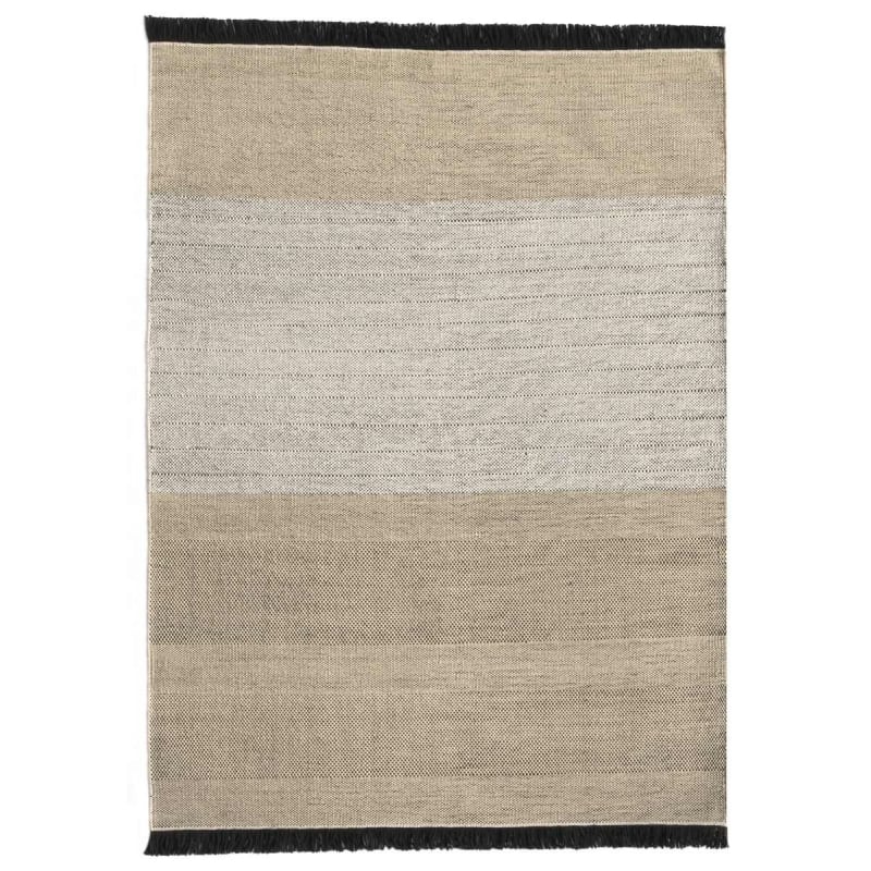 Tapis Tres Stripes Black in-outdoor