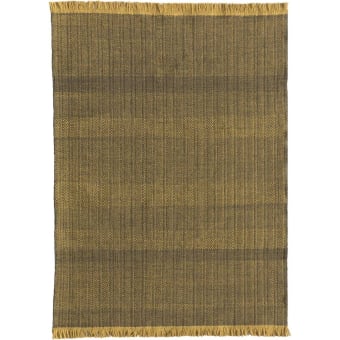 Tapis Tres Texture Mustard in-outdoor