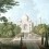 Carta da parati panoramica Taj Mahal Les Dominotiers Original DOM12/5
