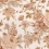 Marlowe Fabric Casamance Praline/Orange Poudré 43060155