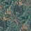 Fantasia Fabric Mulberry Teal FD308-R122