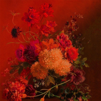 Papier peint panoramique Bouquet Vibrant