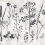Papier peint panoramique Sketchpad 1 Walls by Patel Black 110352