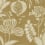 Printed Flora Wallpaper Eijffinger Ocre 391502