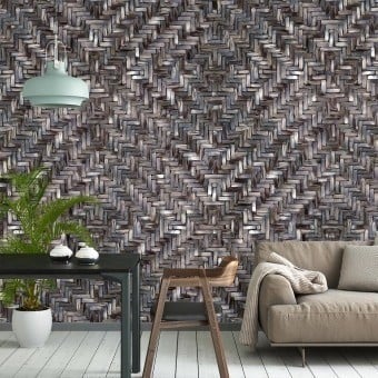 Papier peint panoramique Diamond Weave