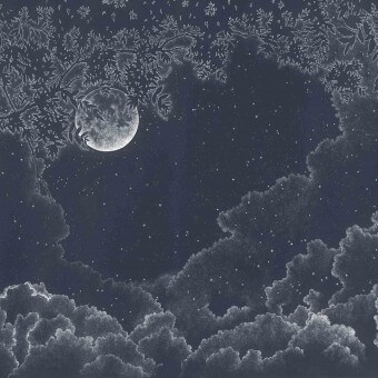 Moonlight Panel Midnight Blue Les Dominotiers