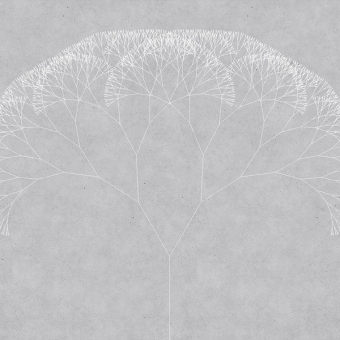 Paneel Trees 1 White Walls by Patel