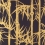 Papier peint Bamboo Farrow and Ball Paean Black BP/2162