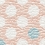 Papel pintado Wave Dots Maison Martin Morel Nectarine wave-dots-nectarine