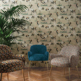 Papel pintado Cranes