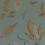 Ferns Wallpaper GP & J Baker Teal BW45044.12