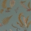 Papel pintado Ferns GP & J Baker Teal BW45044.12