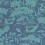 Carta da parati Heron & Lotus Flower GP & J Baker Teal/Blue BW45089.4
