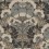 Carta da parati Yarrow Nouveau York Wallcoverings Charcoal/Gold NV5557