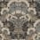 Papier peint Yarrow Nouveau York Wallcoverings Charcoal/Gold NV5557