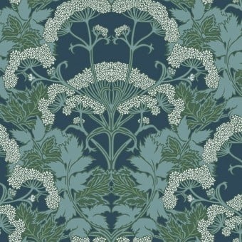 Yarrow Nouveau Wallpaper