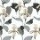 Carta da parati Lady Slipper York Wallcoverings Gold/Gray NV5524