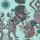 Papier peint Caspian Emma J. Shipley by Clarke and Clarke Aqua W0113/01