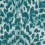 Felis Wallpaper Clarke and Clarke Teal/Lime W0115/10